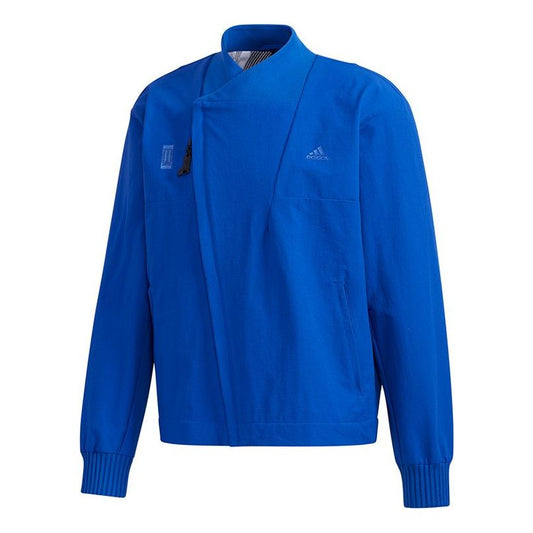 adidas WJ JKT Bomb Sports Stylish Jacket Blue GL0404
