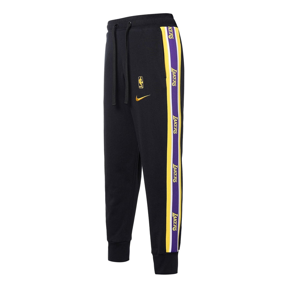 Nike NBA Los Angeles Lakers Basketball Small Sports Long Pants Black CJ7125-010