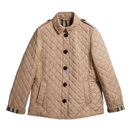 Burberry single breasted Jacket Khaki 80213621