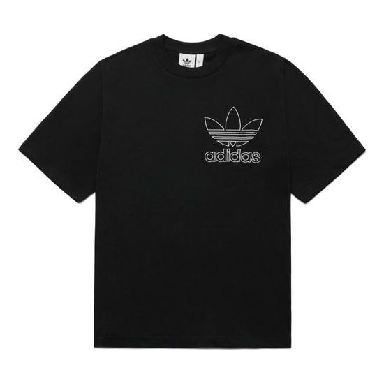 adidas originals Round Neck Short Sleeve Black DV1563