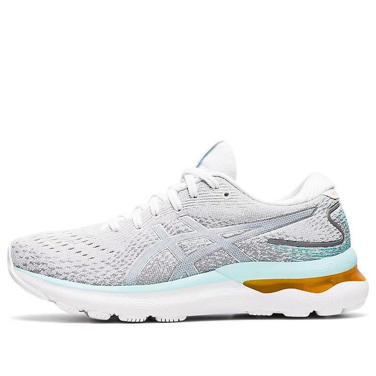 (WMNS) ASICS Gel-Nimbus 24 'White Pure Silver' 1012B201-100