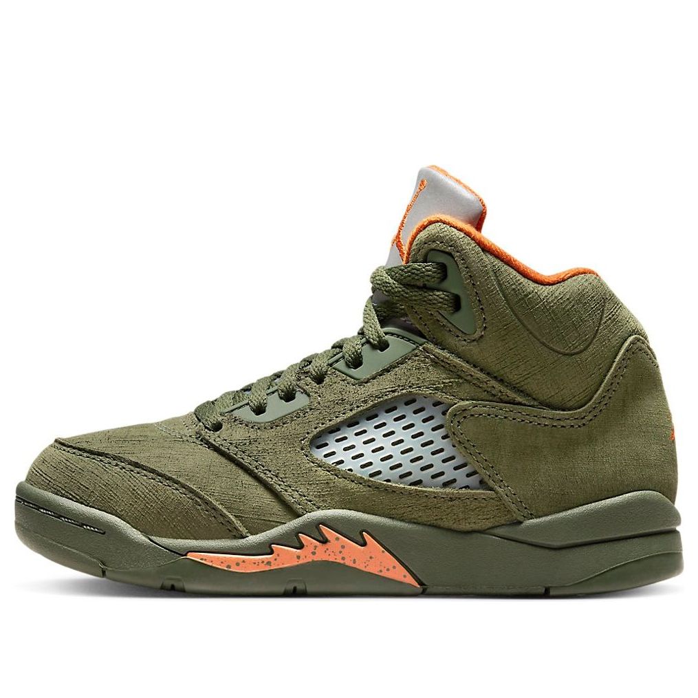 (PS) Air Jordan 5 Retro 'Olive' 440889-308
