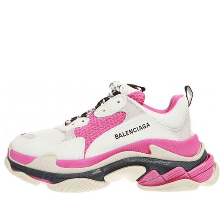 (WMNS) Balenciaga Triple S 'Pink White' 524039W09OM9021