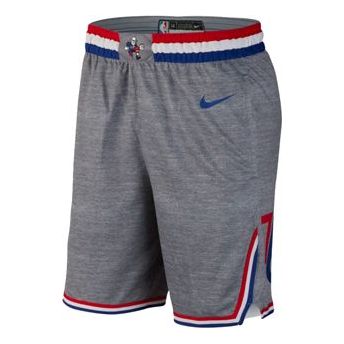 Nike NBA City Edition Swingman Shorts Philadelphia 76ers Gray 912141-063