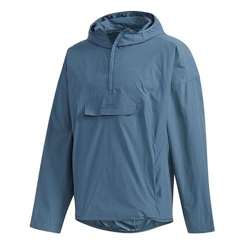 adidas Sports Woven Pullover Jacket Blue FM5410