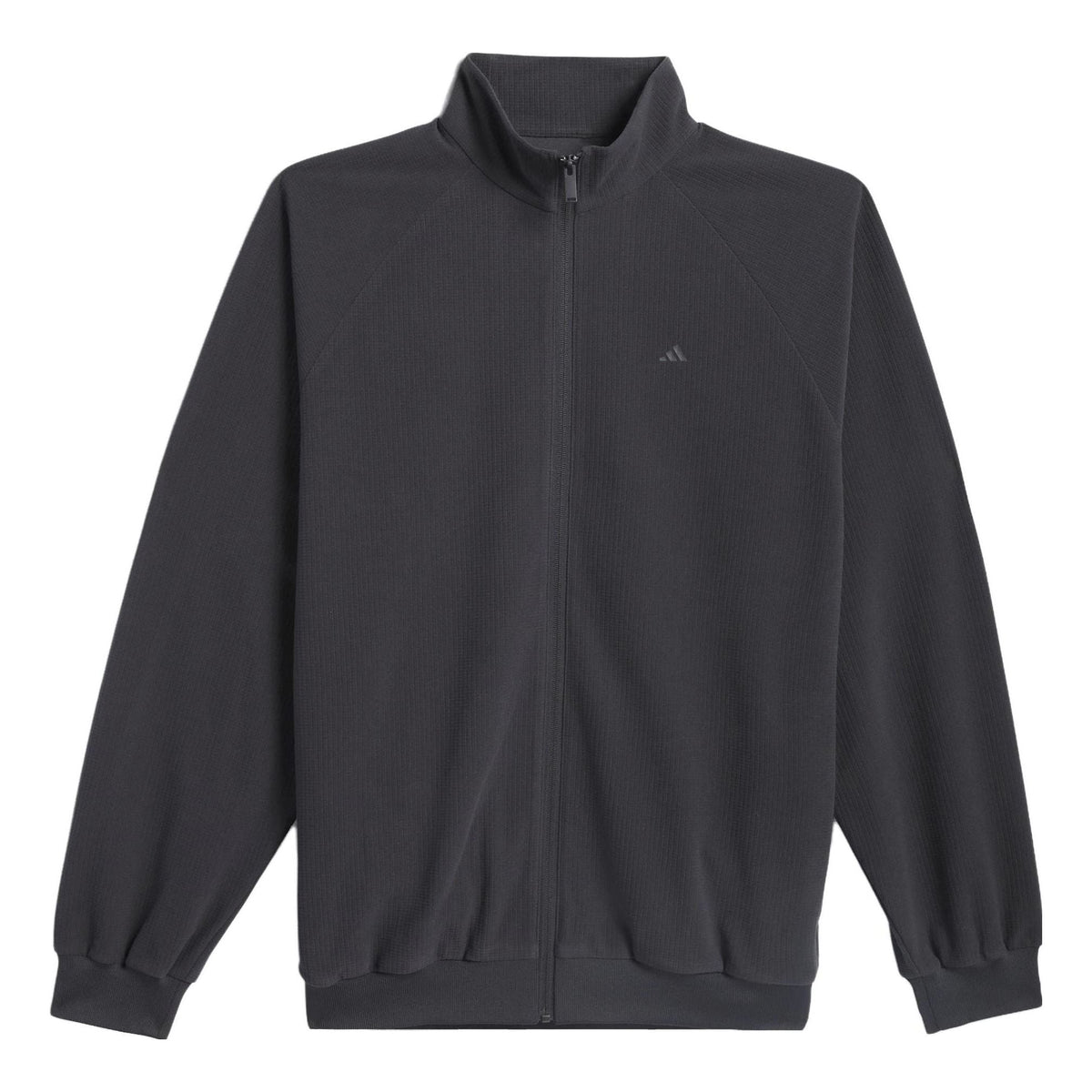 adidas Basketball Brushed Track Jacket 'Grey' IT2471