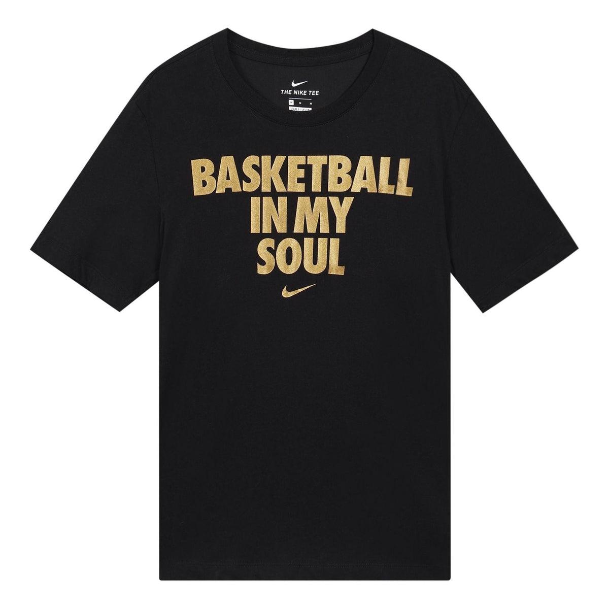 Nike Sportswear Alphabet Printing Short Sleeve Black CT5970-011