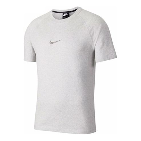 Nike Sportswear Casual Training Round Neck Short Sleeve Gray CK2979-902