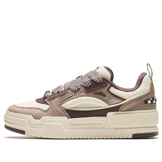 (WMNS) ANTA Skateboarding Series Sneakers 'Tan Cream' 922348001-3