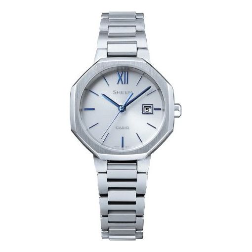 (WMNS) CASIO Solar Sapphire 'Silver' SHS-4529D-7AJF