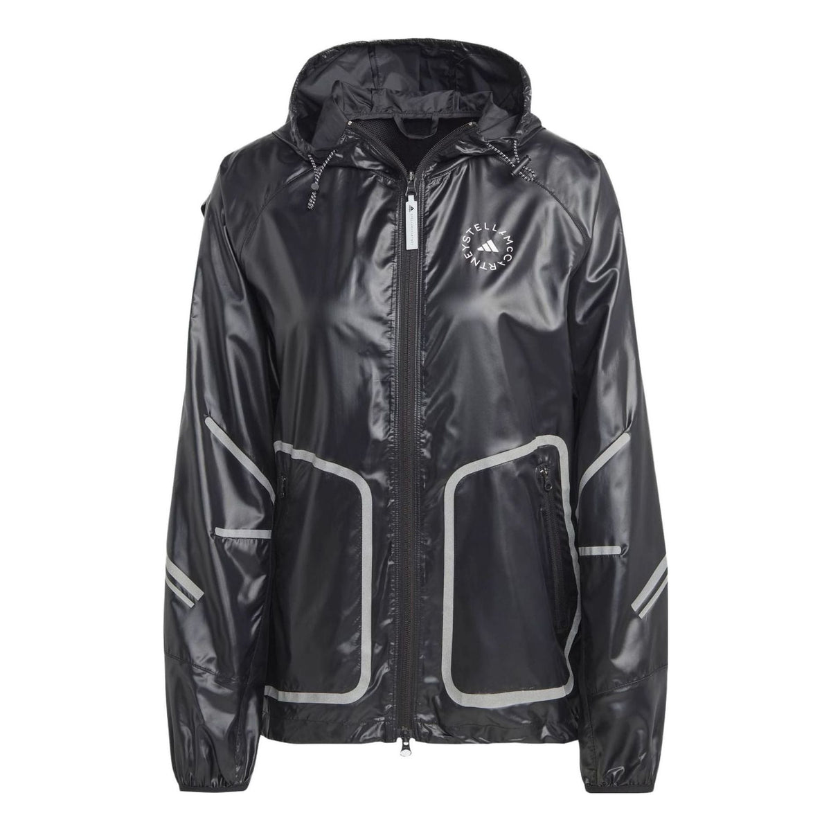 (WMNS) adidas by Stella McCartney TruePace Running Jacket Asia Sizing 'Black' IC9717
