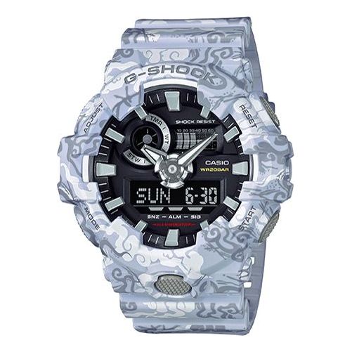 CASIO G-Shock Analog-Digital 'White' GA-700CG-7A