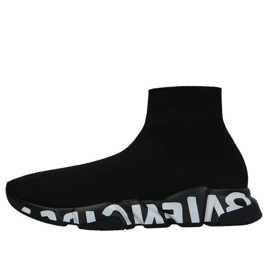 Balenciaga Speed Trainer 'Graffiti - Black' 605972W05GE1006