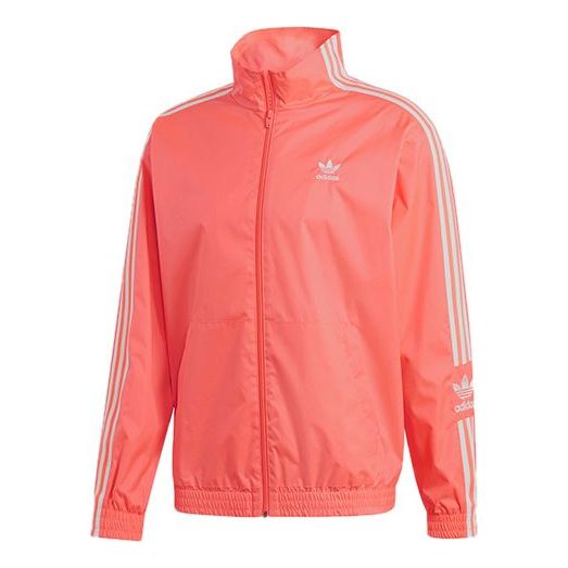 adidas originals Zipper Casual Sports Jacket Flash Red ED6095