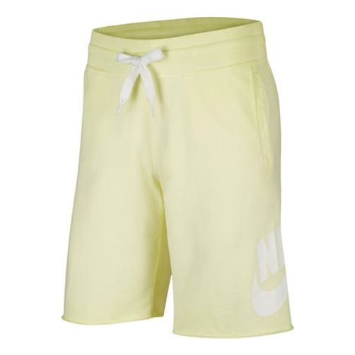 Men's Nike Lacing Distress Casual Green Shorts CT5710-335