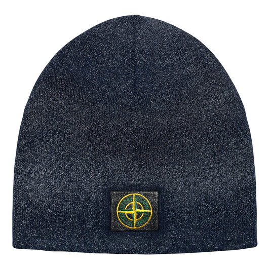 Supreme FW23 Week10 STONE ISLAND Reflective Beanie 'Navy' SUP-FW23-2425