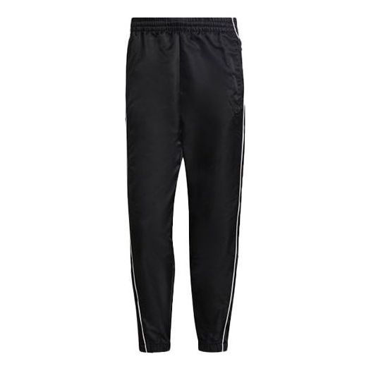 adidas originals Blue Version Series Side Zipper Sports Long Pants Black HB1695