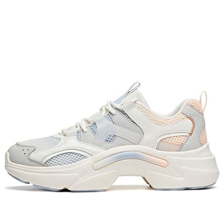 (WMNS) ANTA Running Series Sneakers 'White Blue Pink' 122028882-2