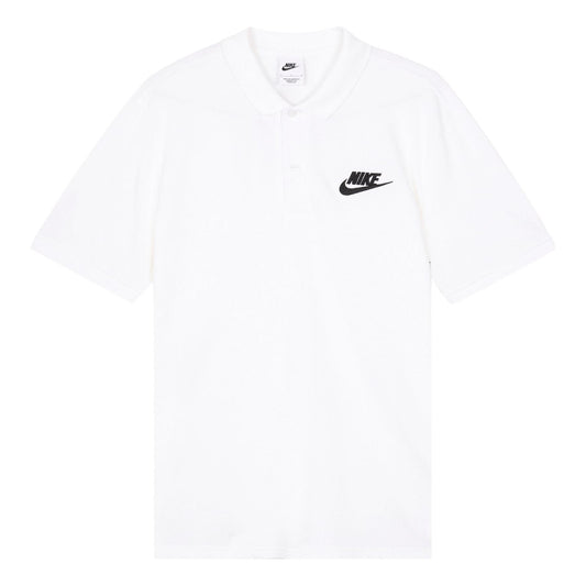 Nike Casual Sports Short Sleeve Polo Shirt White 909747-100