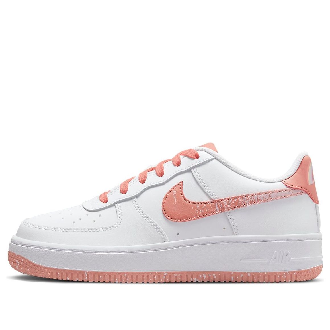 (GS) Nike Air Force 1 LV8 'White Light Madder Root Speckled' DM0985-100