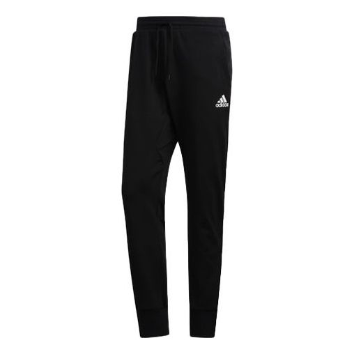 adidas Sports Casual Fleece Basketball Trousers Men's Black EC6235