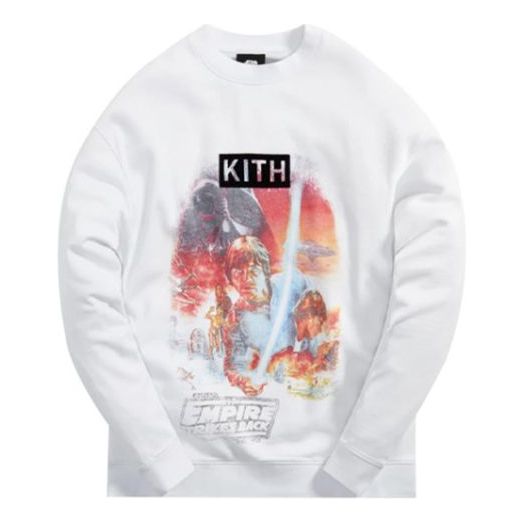KITH x STAR WARS Empire Crewneck 'White' KHM030209-101