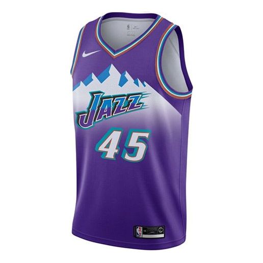 Nike NBA CLASSIC EDITION SWINGMAN JERSEY - UTAH JAZZ DONOVAN MITCHELL Purple AV4517-504
