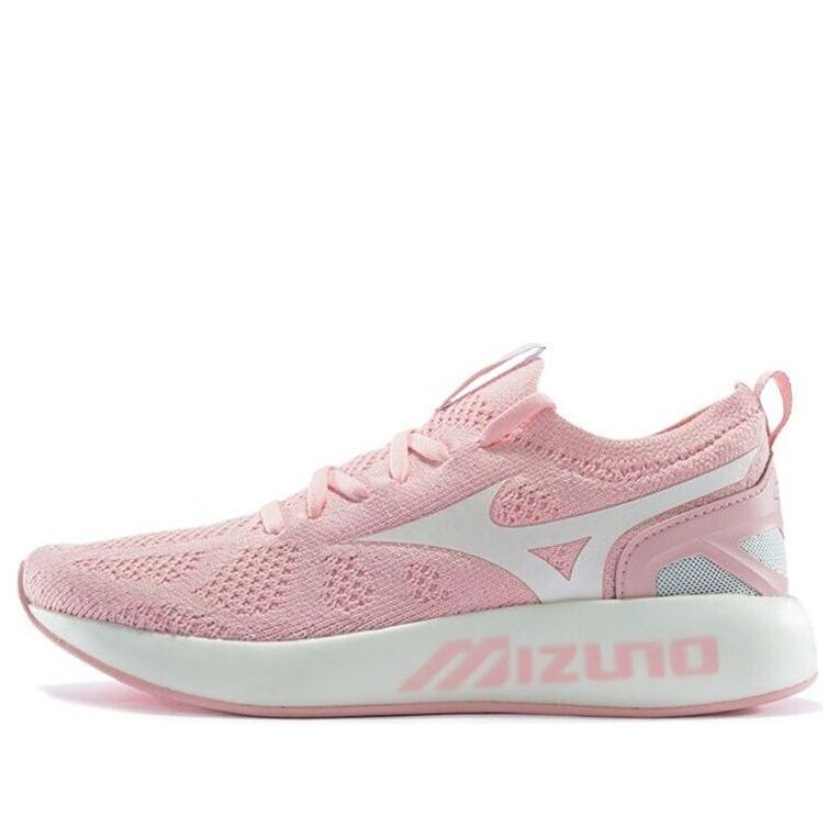 (WMNS) Mizuno PI Knit Pink/White D1GH202460
