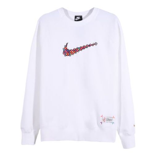 Nike MENS Sportswear Casual Sports Crew-neck White DH1381-100