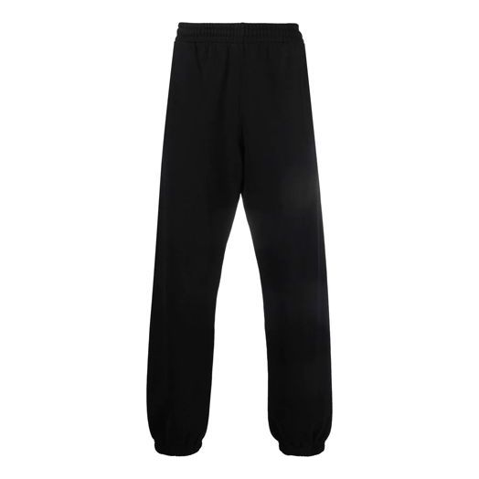 Men's Off-White FW21 Arrow Logo Pattern Sports Pants/Trousers/Joggers Black OMCH029F21FLE0011010