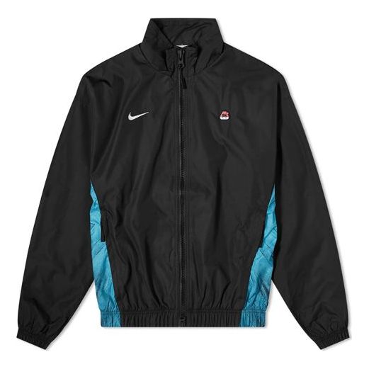 Nike x Skepta Crossover Printing waterproof Sports Jacket US Edition Black CU9743-010