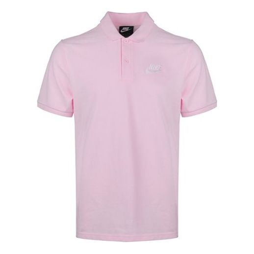 Men's Nike Casual Short Sleeve polo Pink Polo Shirt 909747-663