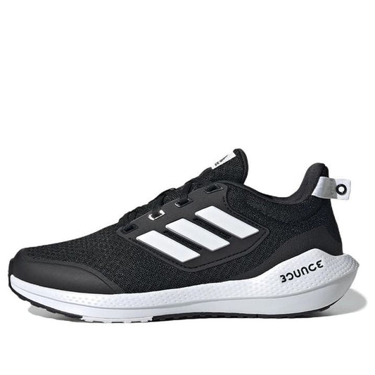 (GS) adidas EQ21 Run 2.0 Bounce J 'Black White' GY4354