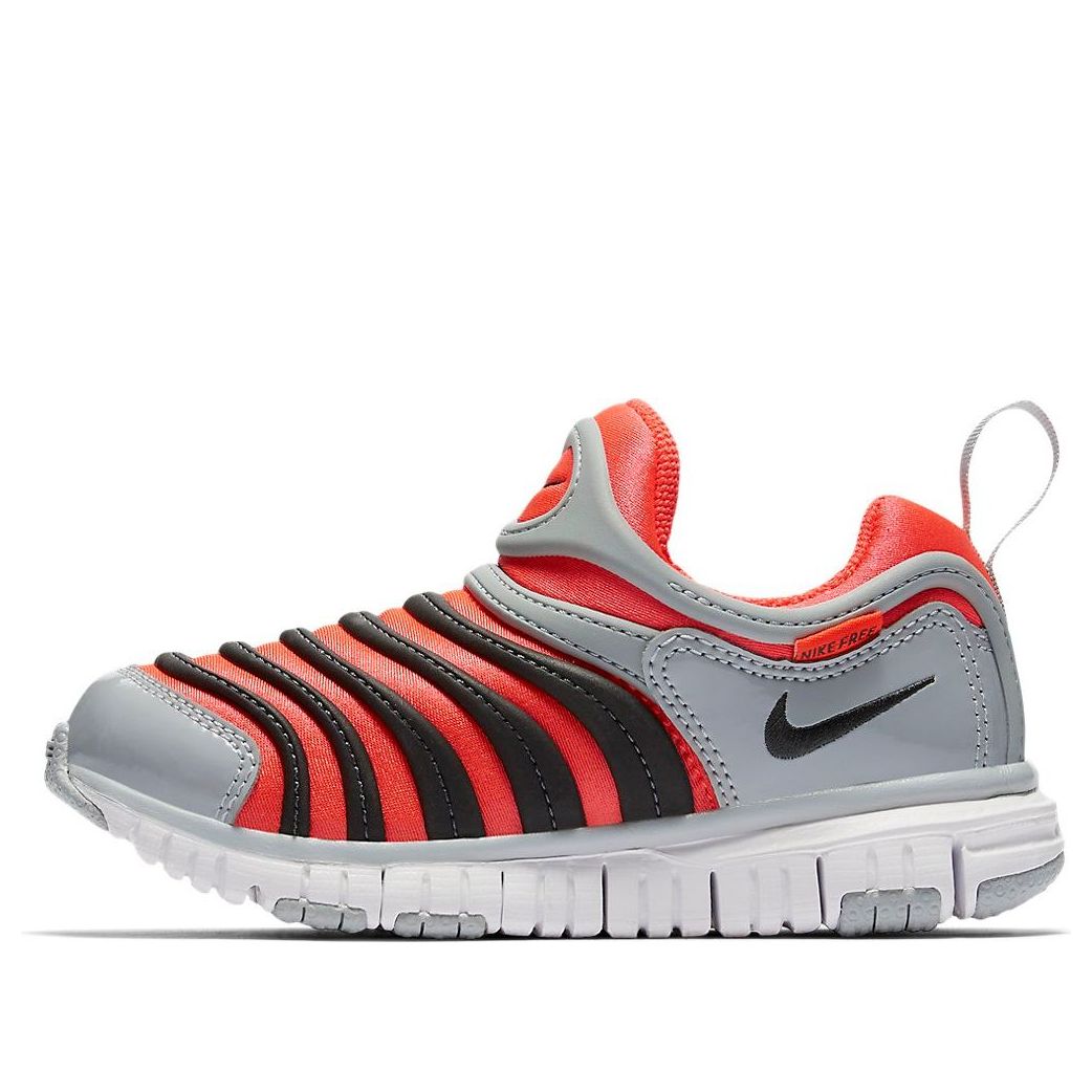(PS) Nike Dynamo Free Marathon Running 'Grey Red' 343738-629