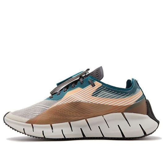 Reebok Zig 3D Storm Sports Shoes Grey/Green/Orange FX7632
