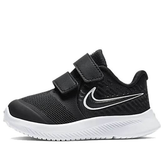 (TD) Nike Star Runner  2 Velcro 'Black White' AT1803-001