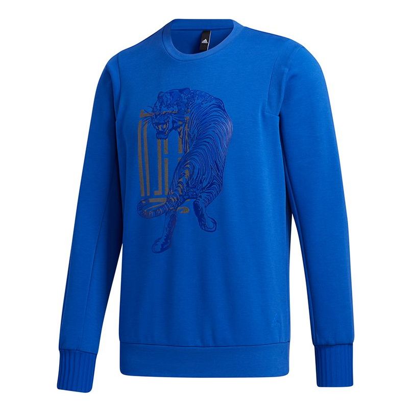 adidas Wuji Graphic Sweatshirt - Blue GF4058